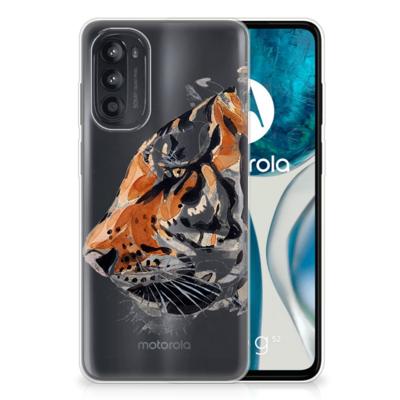 Smartphone hoesje Motorola Moto G52/G82 Watercolor Tiger