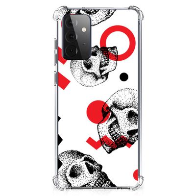 Extreme Case Samsung Galaxy A72 4G/5G Skull Red Extreme Case Samsung Galaxy A72 4G/5G Skull Red