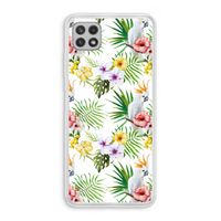 Gele kuif: Samsung Galaxy A22 4G Transparant Hoesje