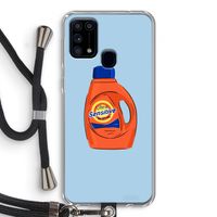 Ultra Sensitive: Samsung Galaxy M31 Transparant Hoesje met koord