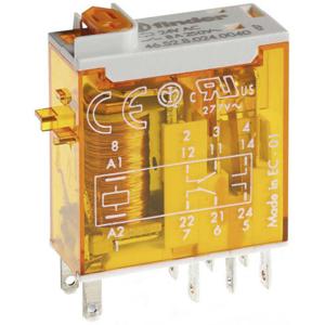 Finder 46.52.8.024.0054 Steekrelais 24 V/AC 8 A 2x wisselcontact 10 stuk(s) Tray
