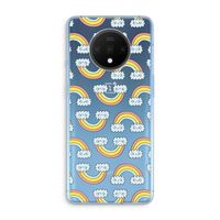Regenboog: OnePlus 7T Transparant Hoesje
