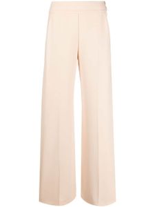 Patrizia Pepe pantalon taille-haute à fentes - Tons neutres