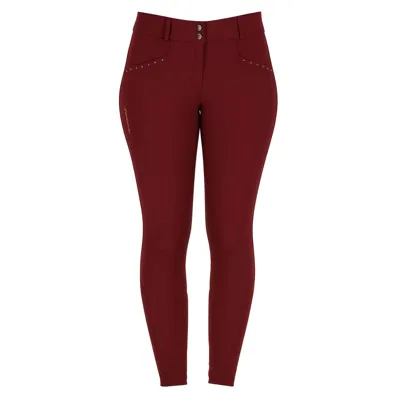 Mondoni Limpopo FG Rijbroek bordeaux maat:38