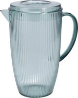 Excellent Houseware Sapkan/schenkkan Karaf met Deksel 2.5L Transparant Groen Excellent Houseware Sapkan/schenkkan Karaf met Deksel 2.5L Transparant Groen