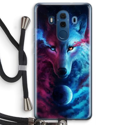 Where Light And Dark Meet: Huawei Mate 10 Pro Transparant Hoesje met koord