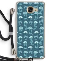 Kwallie: Samsung Galaxy A5 (2016) Transparant Hoesje met koord