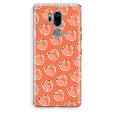 Just peachy: LG G7 Thinq Transparant Hoesje