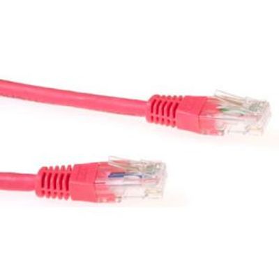ACT Rode 5 meter LSZH U/UTP CAT6 patchkabel met RJ45 connectoren