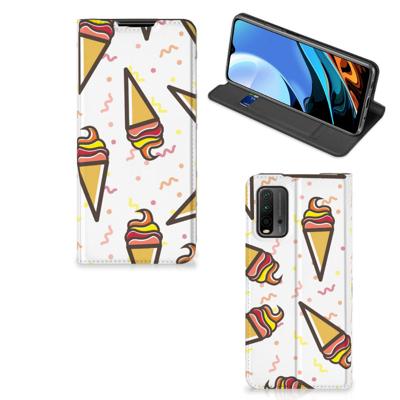 Xiaomi Poco M3 | Redmi 9T | Flip Style Cover | Icecream