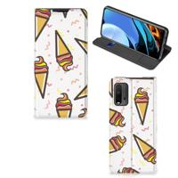 Xiaomi Poco M3 | Redmi 9T | Flip Style Cover | Icecream