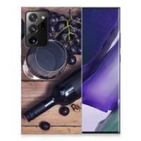 Samsung Galaxy Note20 Ultra | Siliconen Case | Wijn