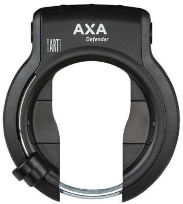 Axa defender frameslot, 12 beveiligingsniveau, art 2 sterren, flexibele bevestiging, mat zwart
