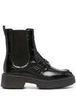 Tommy Hilfiger bottines à plaque logo 45 mm - Noir - thumbnail