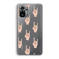 Rock: Xiaomi Redmi Note 10S Transparant Hoesje Rock: Xiaomi Redmi Note 10S Transparant Hoesje