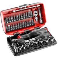 Facom Ultra Compacte Doppenset 1/4" 6-kant met Ratel R.360 - R.360NANOPB Facom Ultra Compacte Doppenset 1/4" 6-kant met Ratel R.360 - R.360NANOPB