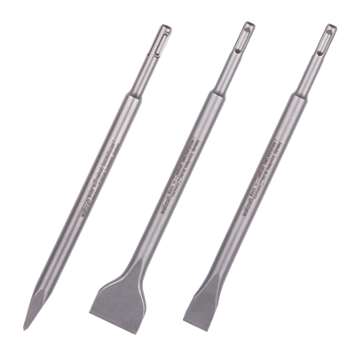 Wolfcraft Beitelset | 3-delig | Met SDS-plus schacht | 1 set - 7914000