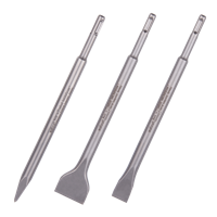 Wolfcraft Beitelset | 3-delig | Met SDS-plus schacht | 1 set - 7914000