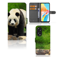 OPPO Reno8 T 5G Telefoonhoesje met Pasjes Panda