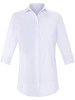 Lange blouse 3/4-mouwe Van Emilia Lay wit - thumbnail