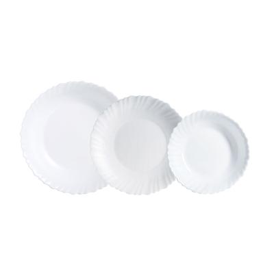 Serviesset Luminarc Feston Wit Glas 18 Onderdelen