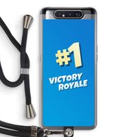 Victory Royale: Samsung Galaxy A80 Transparant Hoesje met koord