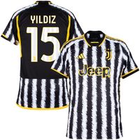 Juventus Shirt Thuis 2023-2024 + Yildiz 15 - thumbnail