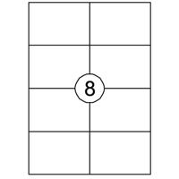 Etiket quantore 105x74mm 800st | 10 stuks