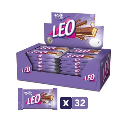 Milka Leo chocoladetabletten - melk - 33g x32