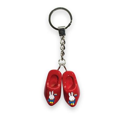 Nijntje Sleutelhanger 2 klomp 4 cm rood Nijntje Sleutelhanger 2 klomp 4 cm rood