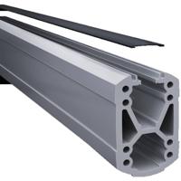 Rittal CP 6212.210 Open Aluminium Lichtgrijs (l x b x h) 2000 x 75 x 120 mm 1 stuk(s)
