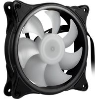 Inter-Tech Argus RS-081 RGB PC-ventilator Zwart, Wit (b x h x d) 120 x 120 x 25 mm - thumbnail