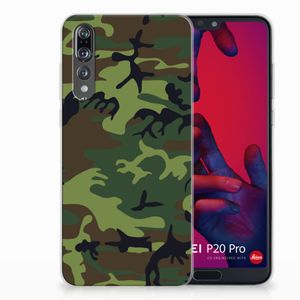 Huawei P20 Pro TPU bumper Army Dark