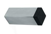 Deurbuffer wandmontage 25x25x78mm rvs mat