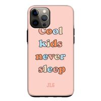 Cool Kids Never Sleep: iPhone 12 Pro Tough Case