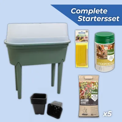 Startersset kweken KWEEKTAFEL GROEN 77X38X84CM