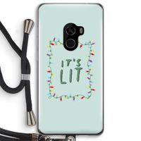 It's Lit: Xiaomi Mi Mix 2 Transparant Hoesje met koord