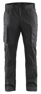 Blåkläder Service werkbroek met stretch 14591845 | Donkergrijs/Zwart | Maat 52 - 7330509462775