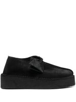 Clarks Originals baskets en cuir - Noir