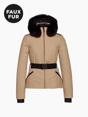 Goldbergh Hida Faux Border Wintersportjas Dames Marmottes 44