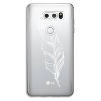 Pluim: LG V30 Transparant Hoesje