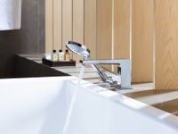 Hansgrohe Metropol 3-gats badrandmengkraan chroom - thumbnail