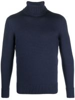 Drumohr pull fin en mérinos - Bleu
