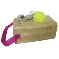Diversen Tennistrainer rubberwood 1,2 kg Diversen Tennistrainer rubberwood 1,2 kg