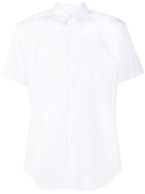 Comme Des Garçons Shirt chemise en coton à manches courtes - Blanc