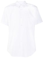 Comme Des Garçons Shirt chemise en coton à manches courtes - Blanc