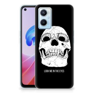 Silicone Back Case OPPO A96 | OPPO A76 Skull Eyes