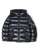 Moncler Enfant doudoune Maire en plumes d'oie - Bleu