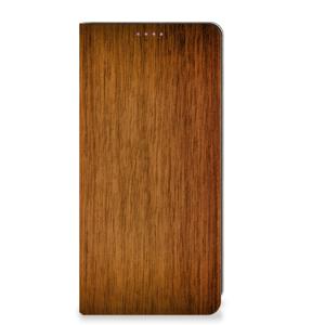 Xiaomi Redmi Note 13 Pro Plus Book Wallet Case Donker Hout