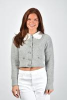 Self Portrait vest RS26-123C-GR grey